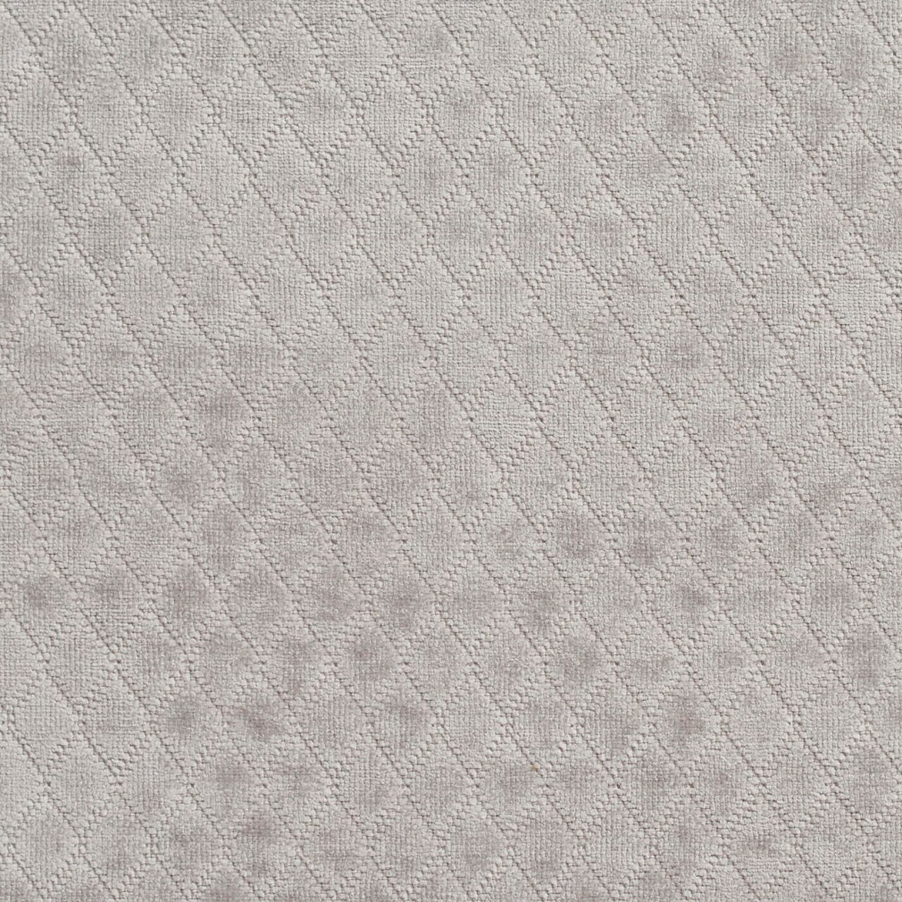 Platinum - Grey & Silver Diamonds,Plain & Solid,Small Scale Upholstery Fabric 54 Inches"